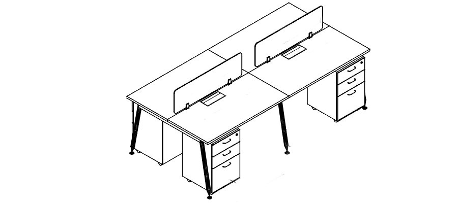 desking work station-rlc system