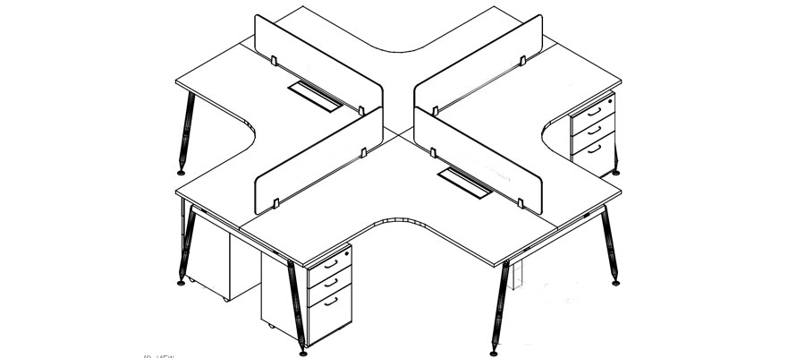 desking work station-rlc system